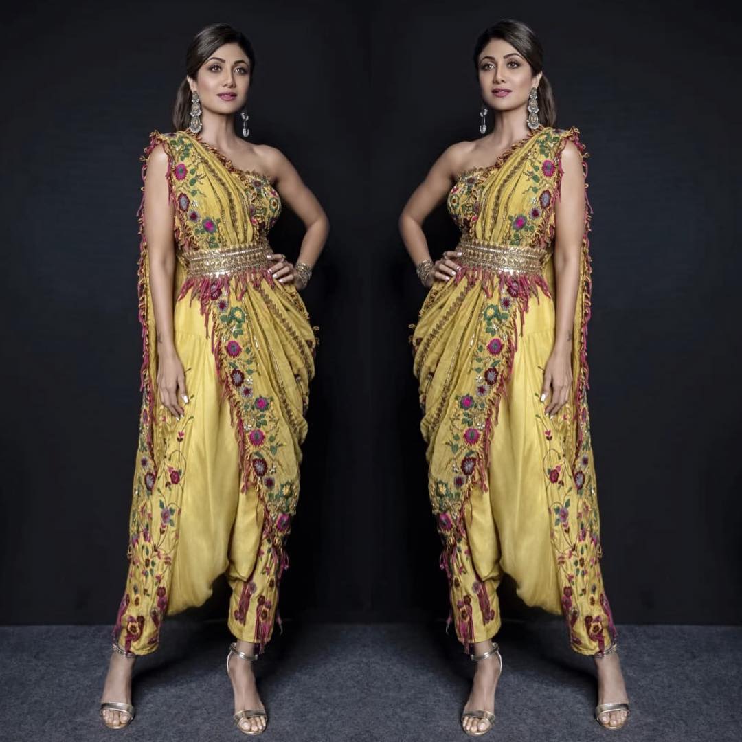 saree styles 2019