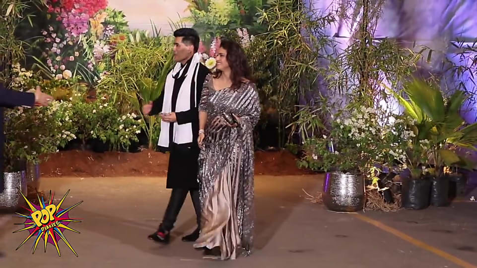 Kajol Multi Saree Look Grand Wedding Reception Style Inspiration