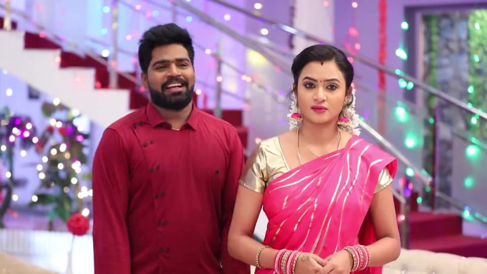 Janani Ashok Kumar Celebrity Style In Sembaruthi Episode 394 2019 From Episode 394 Charmboard Sembaruthi arun(vj kathir)wedding pics with sembaruthi team and baby lisha |vj kathir wedding get latest news and gossips. saree