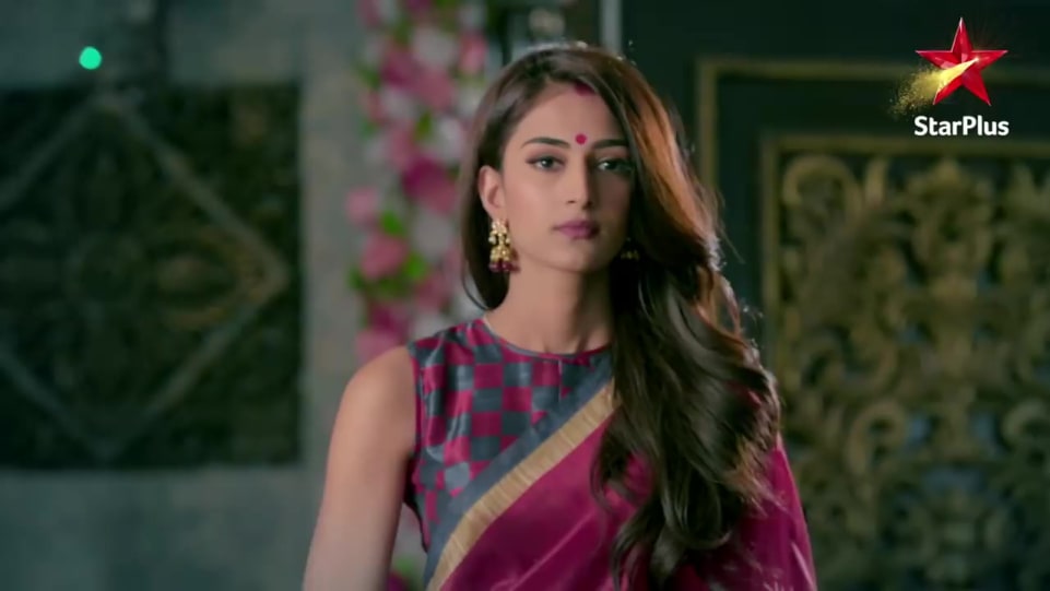 Erica Fernandes In Pink Saree Outfit Celebrity Clothing Charmboard Nice post thanks we at khatri creations, try to experiment with the hues and designs as per the. saree