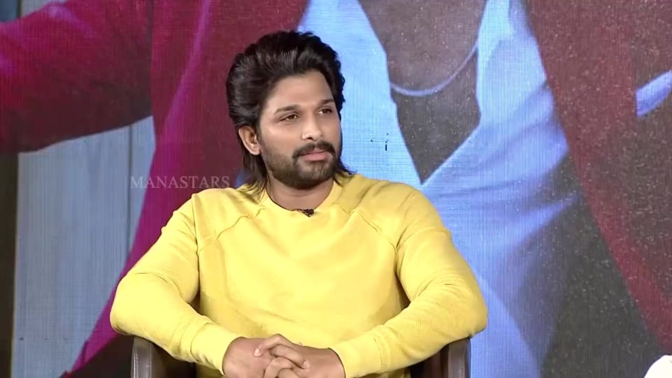 Celebrity Hairstyle of Allu Arjun from Interview, MS Entertainments, 2020 |  Charmboard