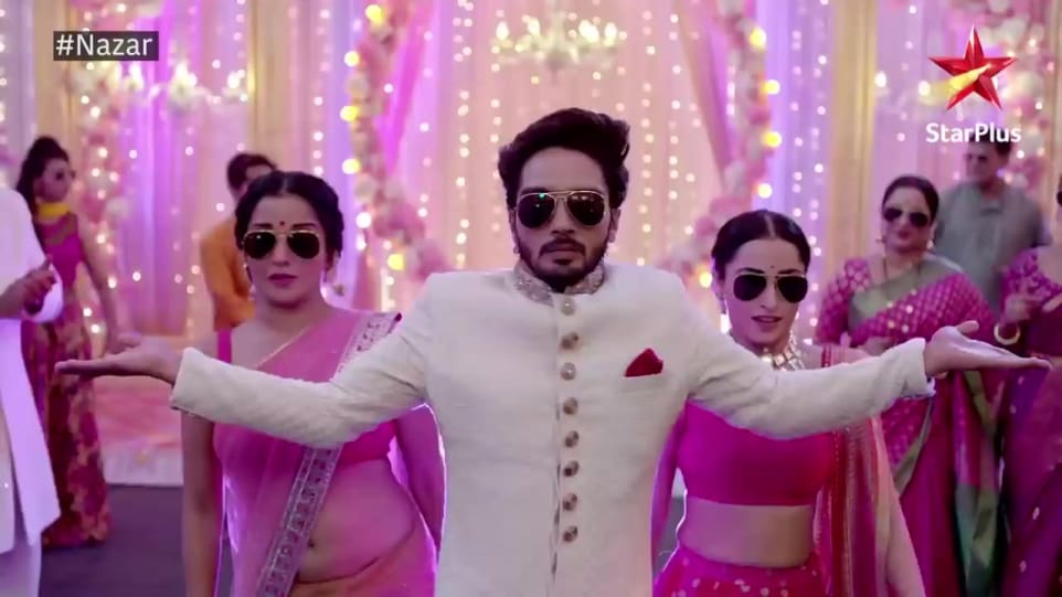 Celebrity Hairstyle Of Harsh Rajput From Party Mood Nazar 2019 Charmboard As a neck scarf, a belt, on your purse, and, of course, to create a beautiful scarf hairstyle. sherwani