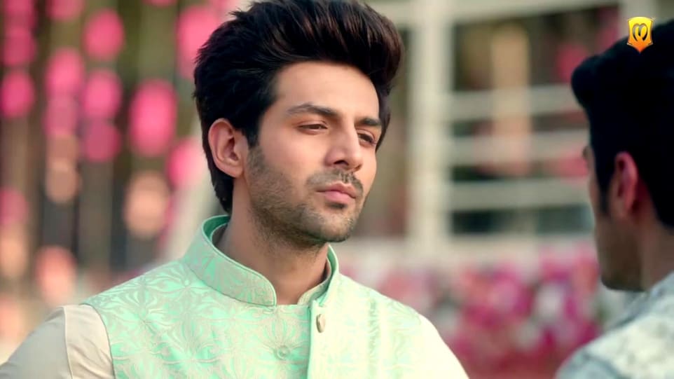 Celebrity Hairstyle of Kartik Aaryan from collection, Manyavar Collections,  2019 | Charmboard