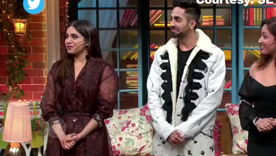 Bhumi Pednekar In Brown Dress Outfit Celebrity Clothing Charmboard Comedian kapil sharma interacts with celebrity guests about their latest films while keeping the audience laughing with his wit, humour and assorted skits. dress