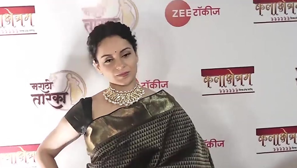 Get Kangana Ranaut Medium Curly Bun Hairstyle In Ace Bollywood