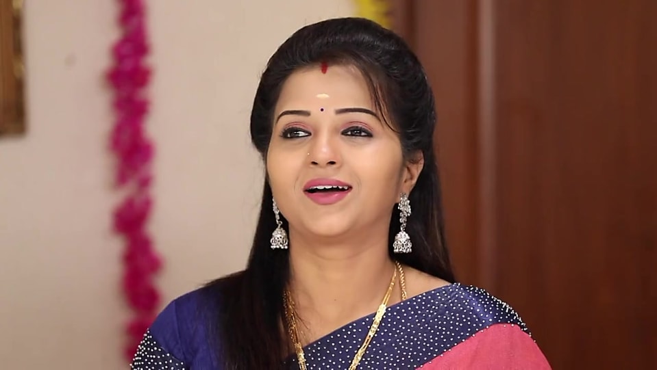 Get Krithika Laddu Puffy Medium Straight Hairstyle In Poove