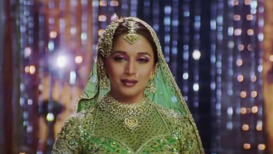 Madhuri Dixit In Green Anarkali Outfit Celebrity Clothing Charmboard 10 bollywood movies that showcase aishwarya www.quirkybyte.com. anarkali