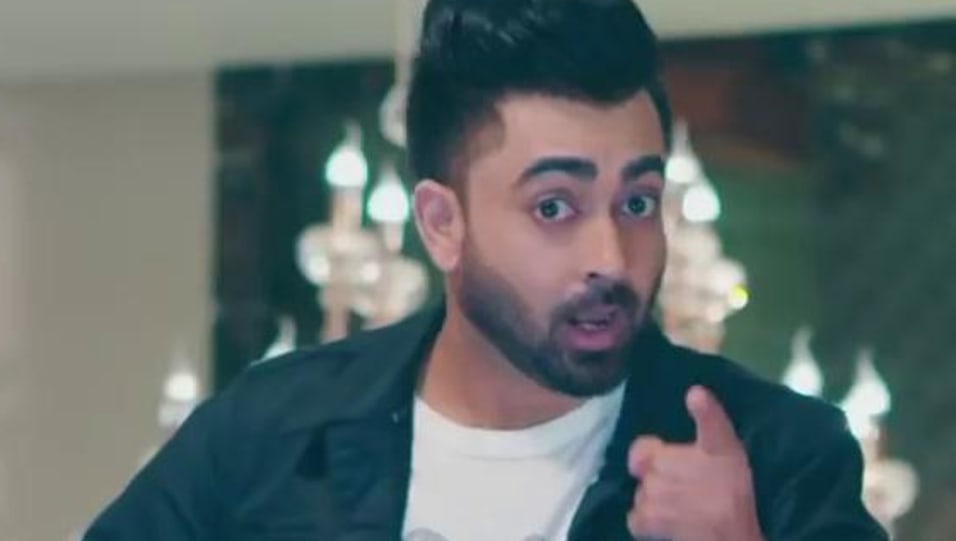 Sharry Mann Celebrity Style In Cute Munda Single 2017 From Cute Munda Charmboard Long hair on top styled back. charmboard