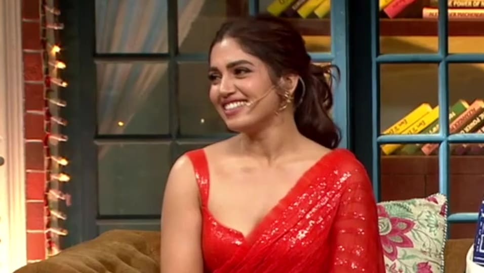 red saree outfit