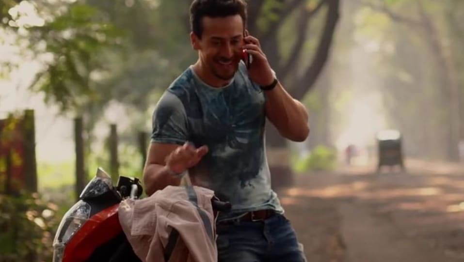 Tiger Shroff Celebrity Style In O Saathi Baaghi 2 2018 From O Saathi Charmboard They usually have something like a 2 for 14 going on the crew and v's. t shirt