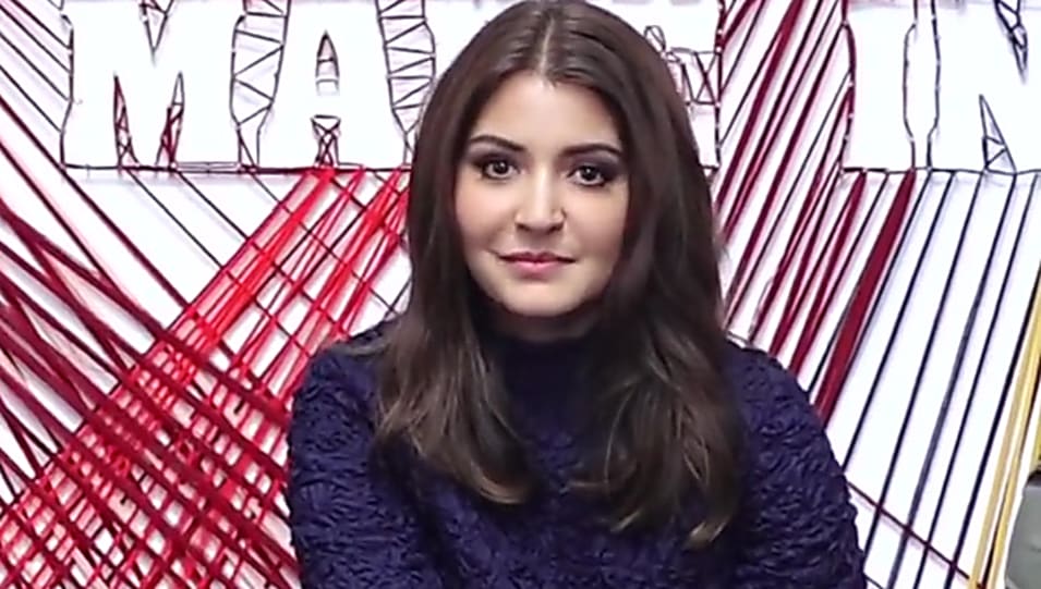 Get Anushka Sharma Short Straight Center Part Hairstyle In