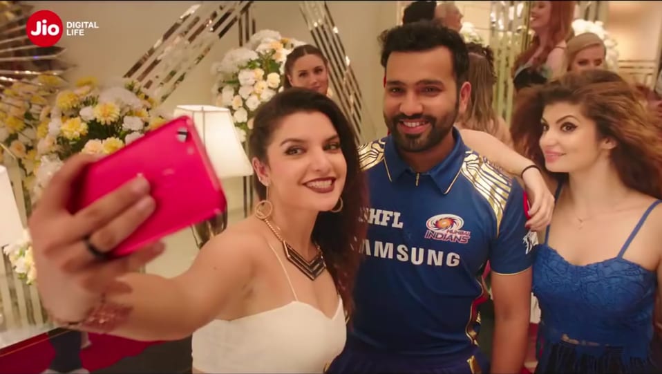 Rohit Sharma Celebrity Style In Jio Deepika Padukone Advertisement Jio 2018 From Jio Deepika Padukone Advertisement Charmboard India vs sri lanka world cup 2019: jersey