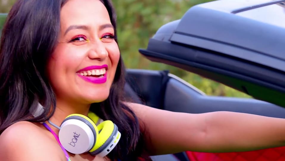 neha kakkar lamborghini