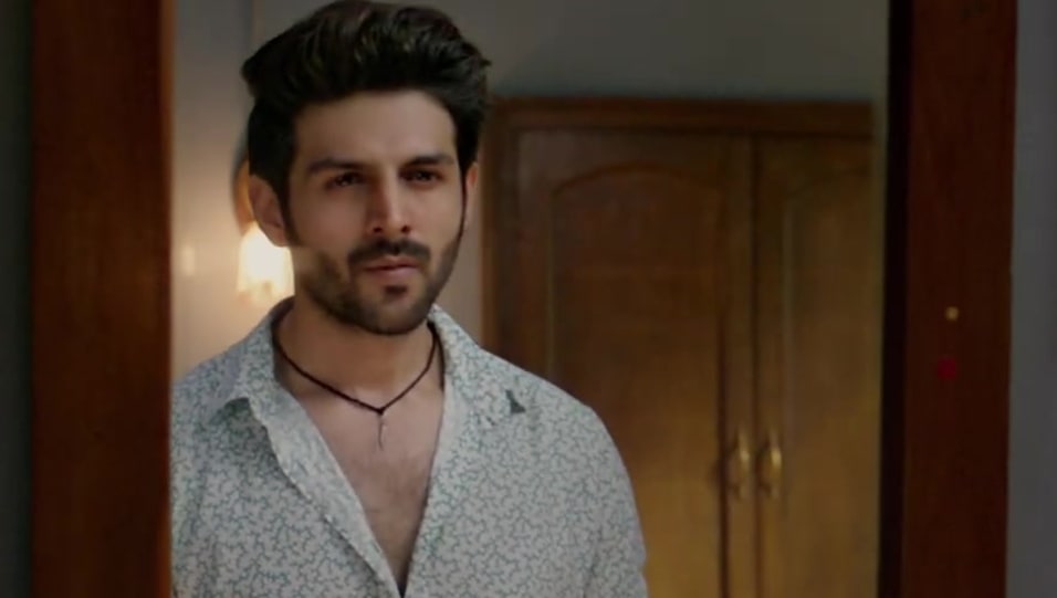 Celebrity Hairstyle of Kartik Aaryan from Official Trailer, Luka Chuppi,  2019 | Charmboard