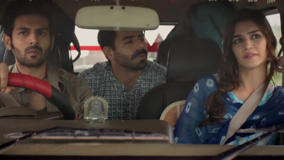 Kriti Sanon Celebrity Style In Official Trailer Luka Chuppi 2019 From Official Trailer Charmboard Presenting the video song duniyaa from the upcoming bollywood movie dinesh vijan presents luka chuppi. kurti