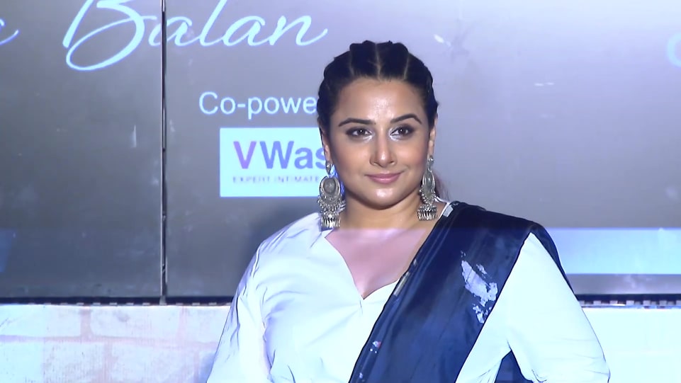 Get Vidya Balan Braided Long Hairdo Hairstyle In Bollywoodhungama
