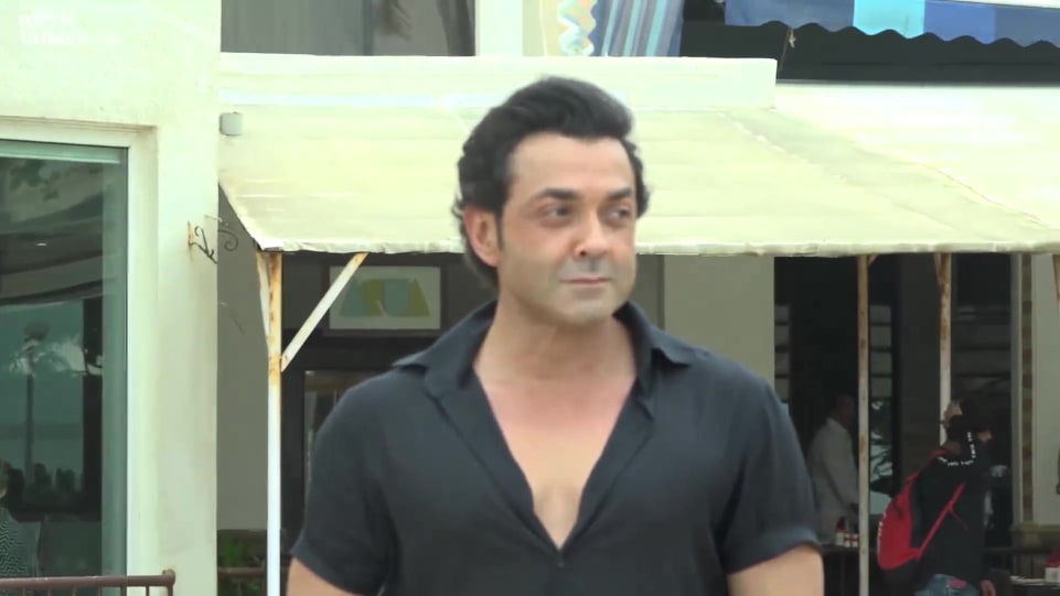 Bobby Deol in Black Casualshirts Outfit - Celebrity Clothing | Charmboard
