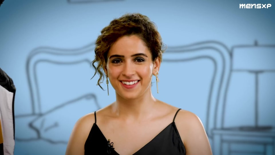 Sanya Malhotra In Black T Shirt Outfit Celebrity Clothing Charmboard A strong ensemble cast further. dress