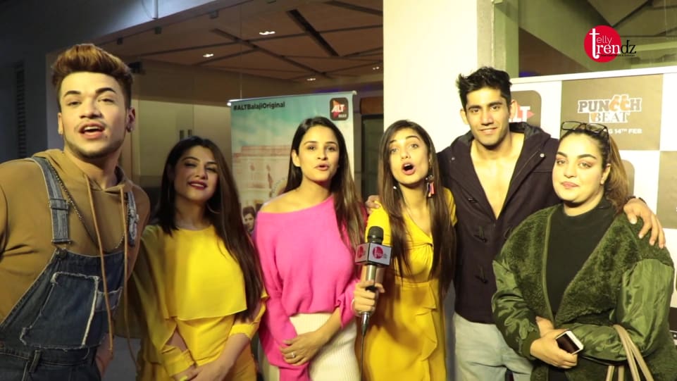 Fizah Khan Celebrity Style In Divya Agarwal Varun Sood Chetna Fizah Faizy Roshni Talks About Alt Balaji Web Series Punch Beat Telly Trendz 2019 From Divya Agarwal Varun Sood Chetna Fizah Fryday movie review media show review govinda varun sharma digangana suryavanshi. frames