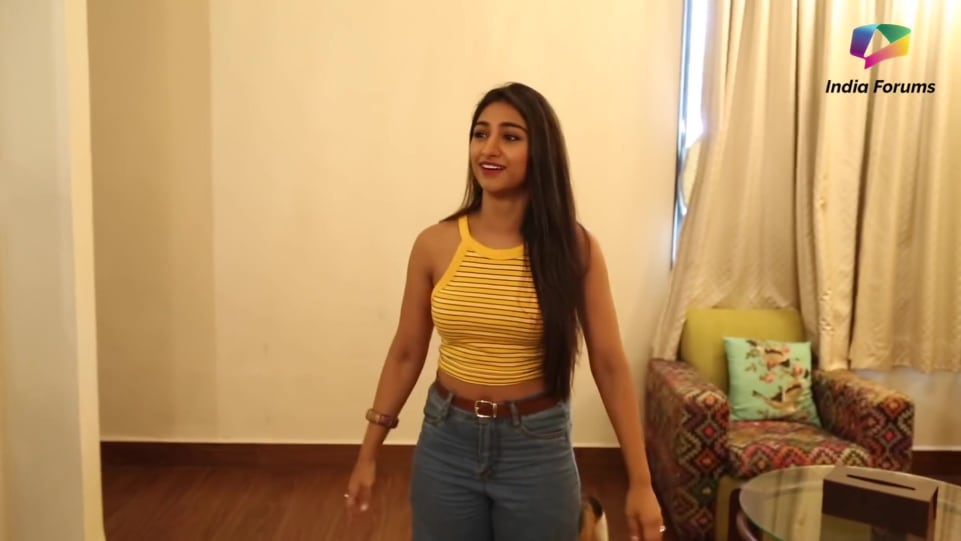Celebrity Hairstyle Of Mohena Kumari Singh From Mohena Kumari Singh Gives A House Tour India Forums 2019 Charmboard Mohena singh celebrates her birthday with yeh rishta kya kehlata hai team. tops