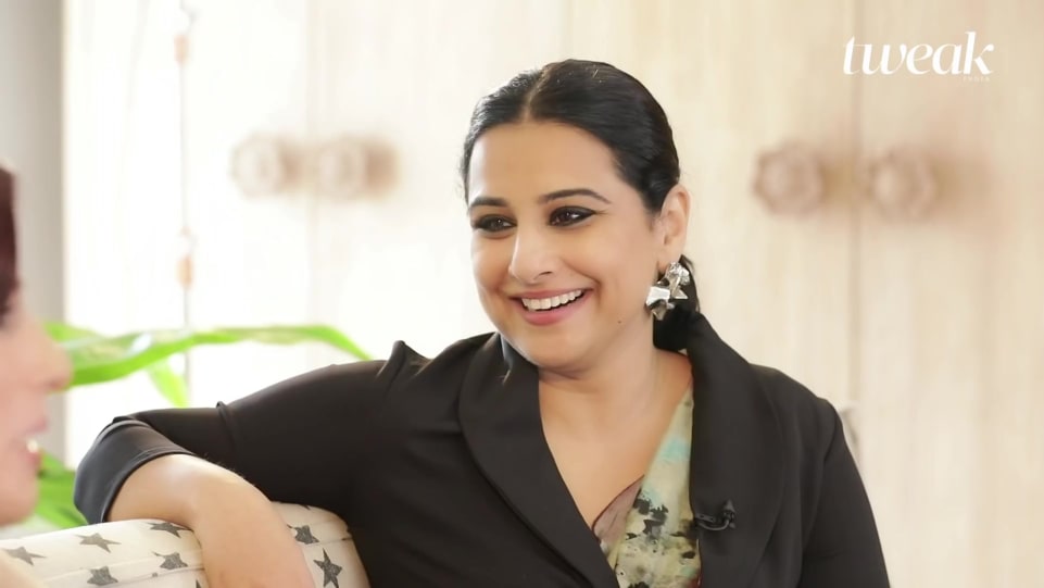 Celebrity Hairstyle of Vidya Balan from Interview, Tweak India, 2019 |  Charmboard