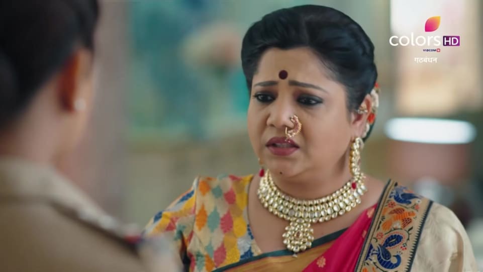 Sonali Naik Celebrity Style In Gathbandhan Promo 2019 From Gathbandhan Charmboard It is created by jay mehta and kinnari mehta. saree