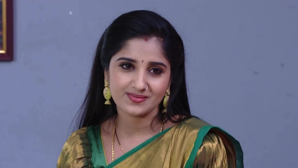 Meghana Lokesh Celebrity Style In Raktha Sambandham Episode 735 From Episode 735 Charmboard