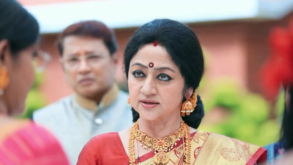 Vinaya Prasad Celebrity Style In Paaru Episode 538 21 From Episode 538 Charmboard