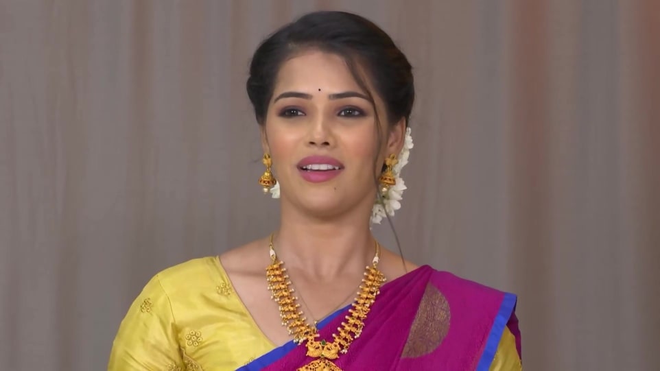 Vinitha Jaganathan Celebrity Style In Gokulathil Seethai Episode 218 2020 From Episode 218 Charmboard Gokulathil seethai became a success among 1996 deepavali releases. saree