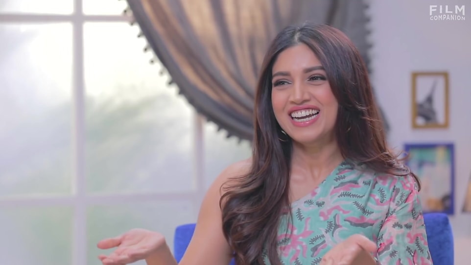 Get Bhumi Pednekar Medium Wavy Center Part Hairstyle In Film
