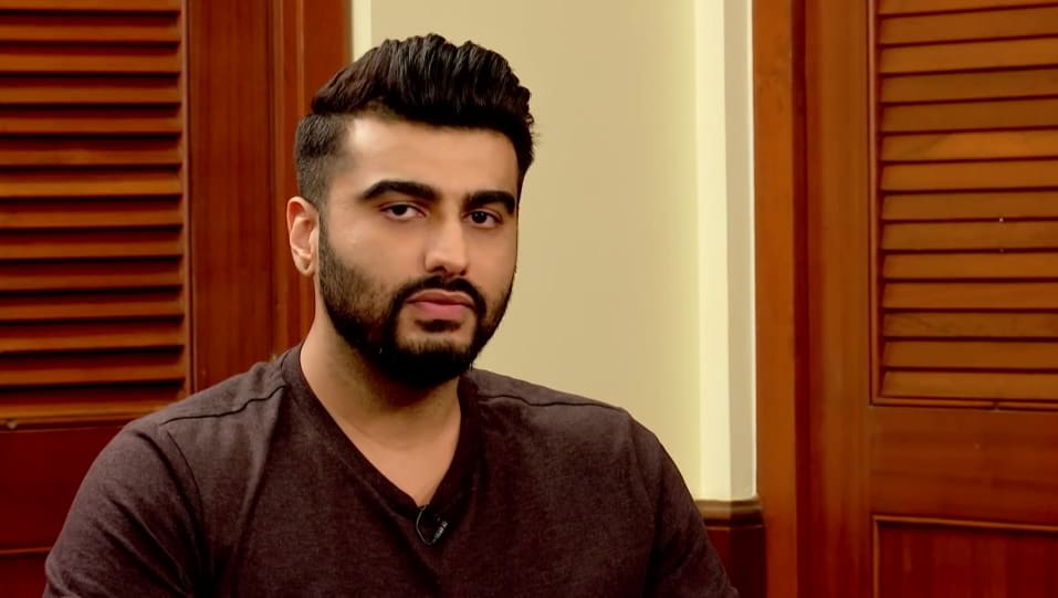 Celebrity Hairstyle of Arjun Kapoor from Interview , Rajeev Masand, 2020 |  Charmboard