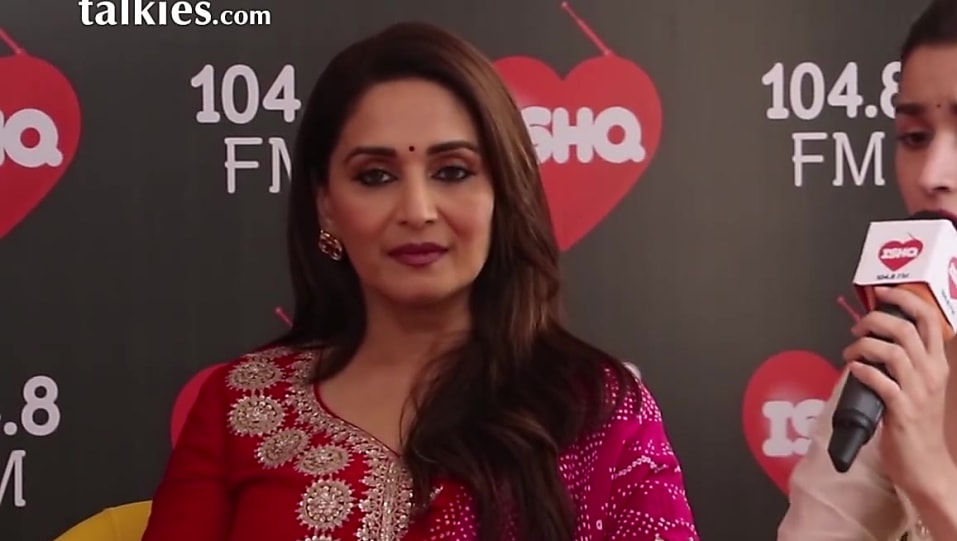 Get Madhuri Dixit Medium Wavy Side Part Hairstyle In Only