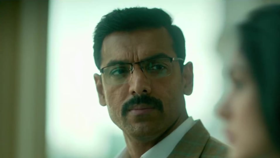 Celebrity Hairstyle of John Abraham from Official Trailer, Batla House,  2019 | Charmboard