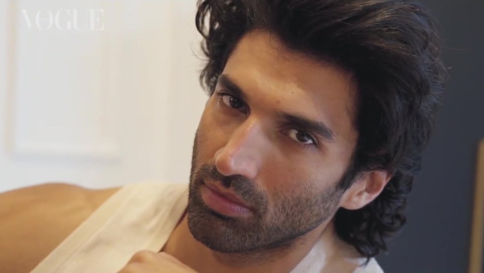Celebrity Hairstyle of Aditya Roy Kapur from July Cover Shoot, Vogue India,  2019 | Charmboard