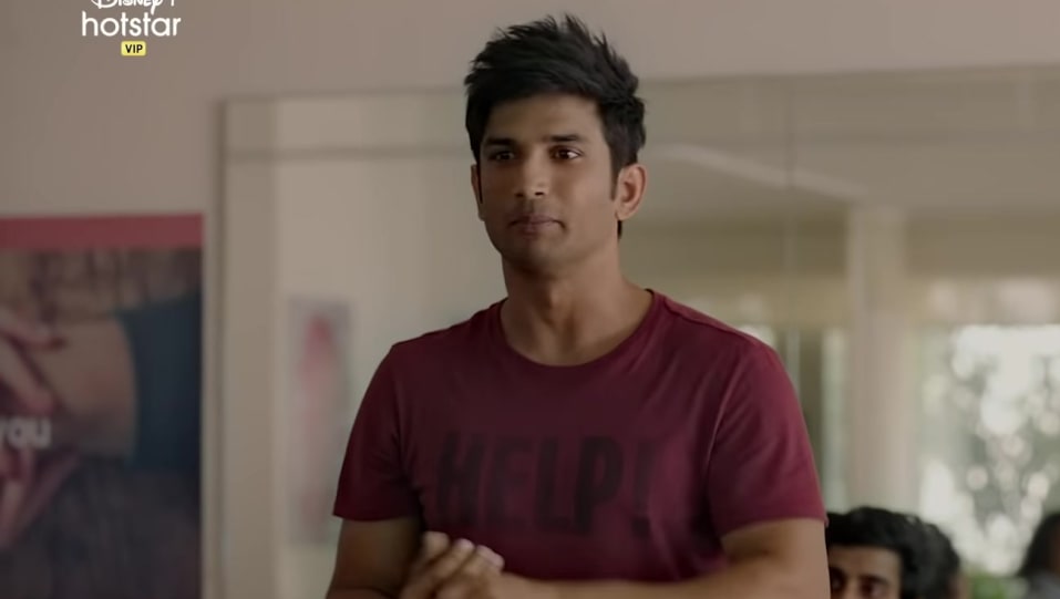 Sushant Singh Rajput - Celebrity Style in Official Trailer, Dil Bechara,  2020 from Official Trailer. | Charmboard