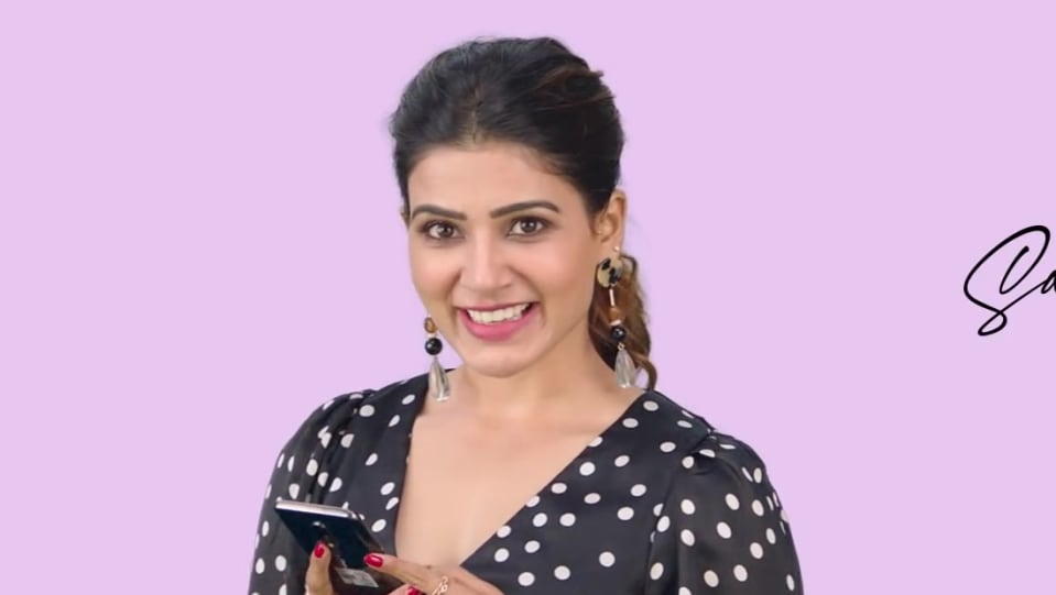 Celebrity Hairstyle of Samantha Akkineni from commercial, Myntra, 2020 |  Charmboard