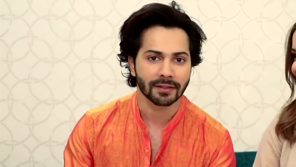 Varun Dhawan In White Patialasalwar Outfit Celebrity Clothing