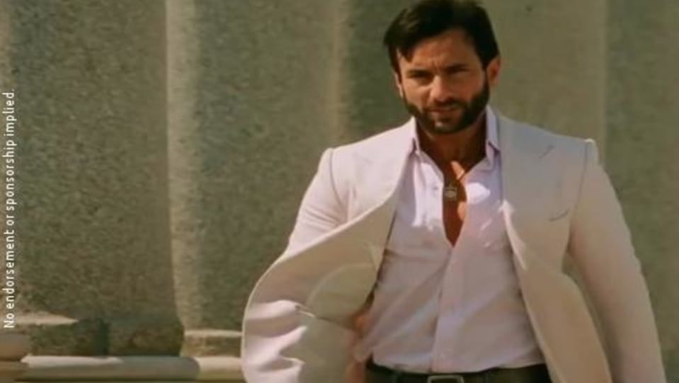 Saif Ali Khan In Blue Jeans Outfit Celebrity Clothing Charmboard Lat lag gayee (hindi) movie: casualshirts