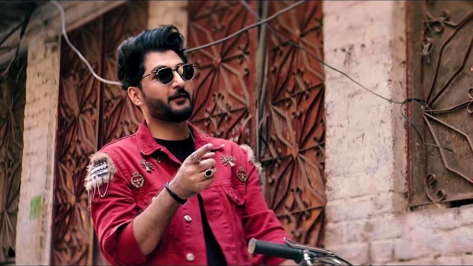 Bilal Saeed in Red Jacket Outfit - Celebrity Clothing | Charmboard