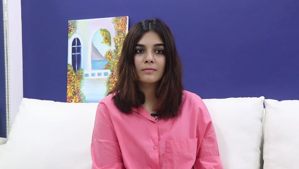 Pooja Gor Pink Shirt And Blue Jeans Look Exclusive Interview Style