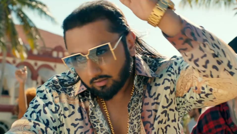 Celebrity Hairstyle of Honey Singh from Makhna, single, 2018 | Charmboard