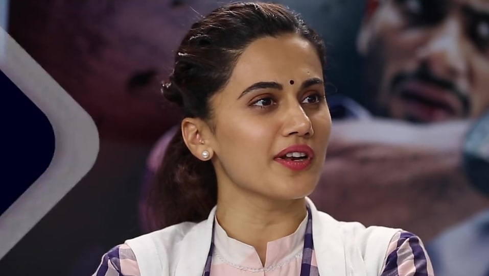 Get Taapsee Pannu Medium Side Part Ponytail Hairstyle In Rapid
