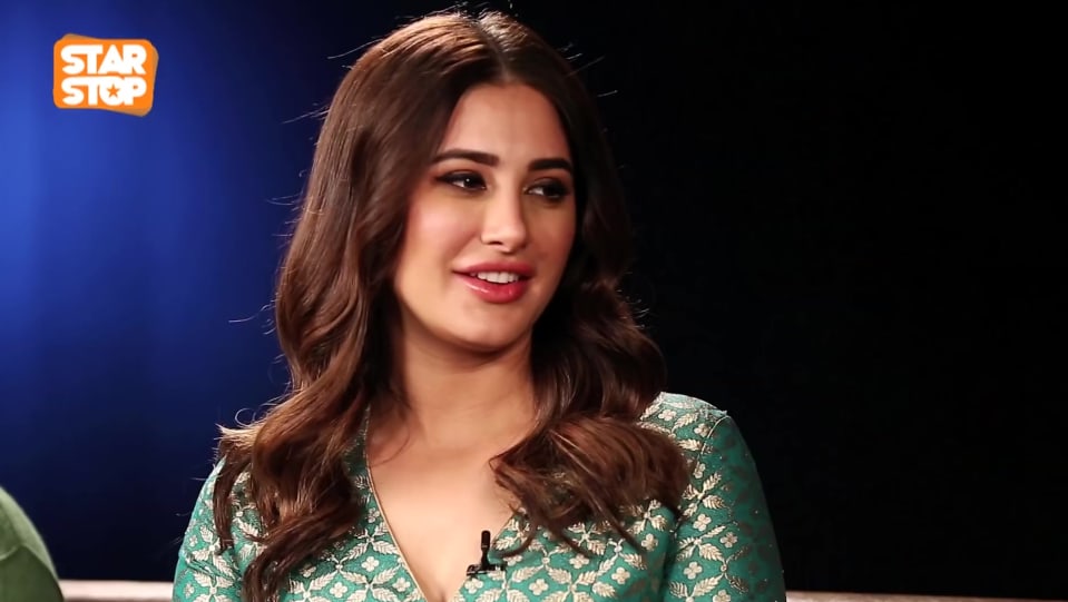Celebrity Hairstyle Of Nargis Fakhri From Salil Acharya In The Exclusive Interview With The Cast Of Movie Amavas B4u Entertainment 2019 Charmboard kurta