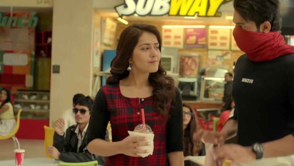 tholi prema rashi khanna dresses