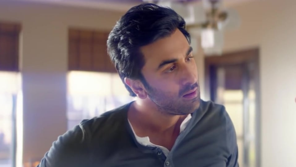 Celebrity Hairstyle of Ranbir Kapoor from Commercial , Asian Paints, 2019 |  Charmboard