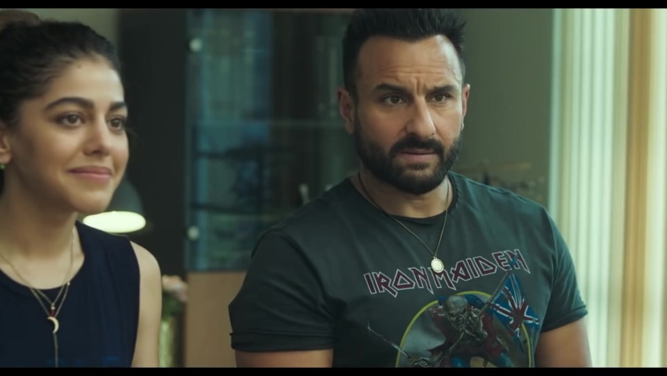 Celebrity Hairstyle Of Saif Ali Khan From Official Trailer Jawaani Jaaneman 2020 Charmboard Graceful designs dictate the wardrobes of the lead actors, which. sneakers