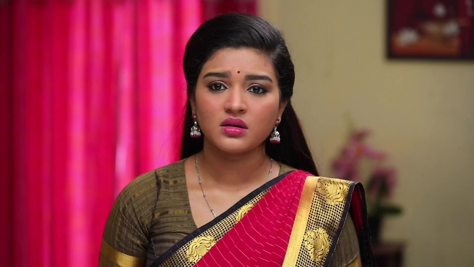 Get Shabana Sleek Straight Hair Hairstyle In Sembaruthi Episode