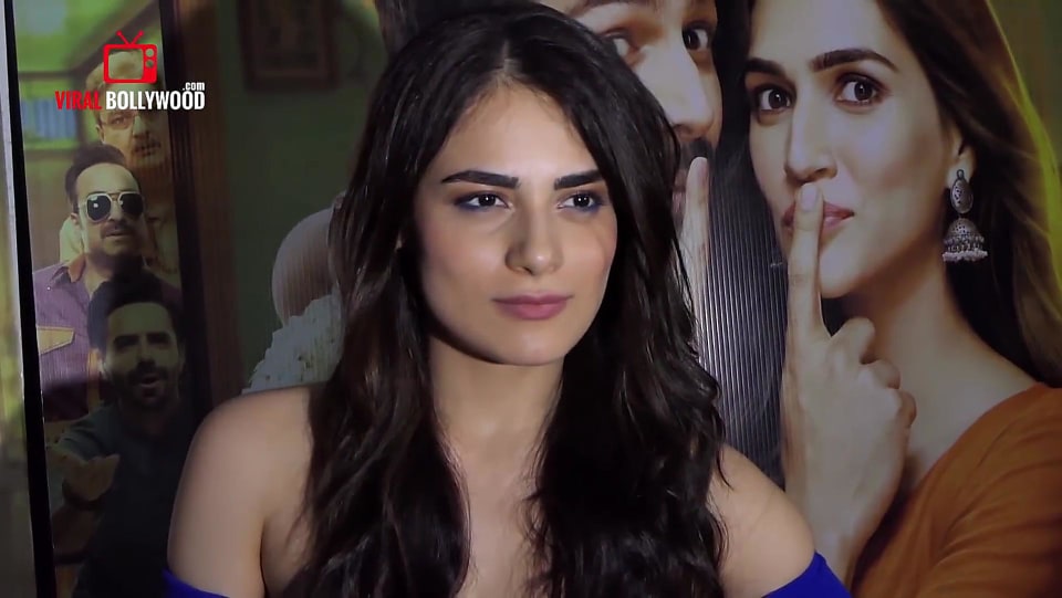 Get Radhika Madan Long Wavy Side Part Hairstyle In Viral Bollywood