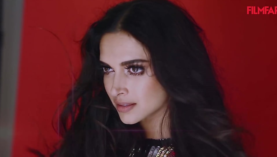Get Deepika Padukone Tousled Wavy Hair Hairstyle In Behind The