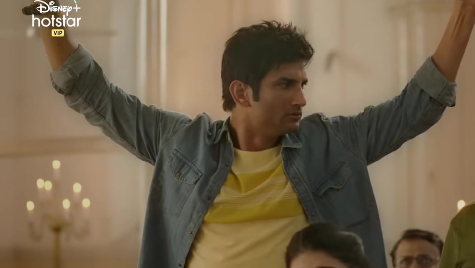 Celebrity Hairstyle Of Sushant Singh Rajput From Official Trailer Dil Bechara 2020 Charmboard